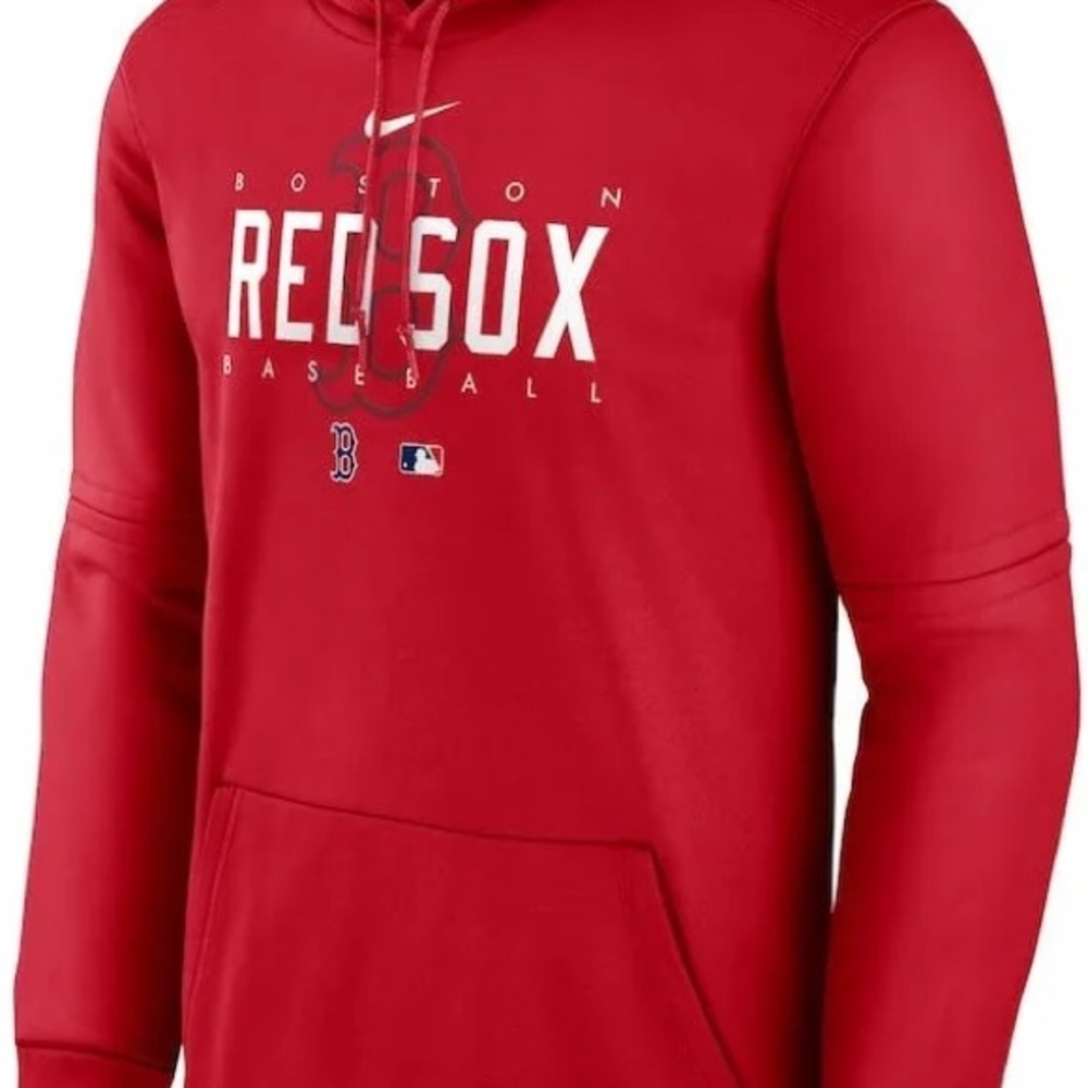 Boston Red Sox Red Nike Therma Fit Hoodie - New with Tags!
